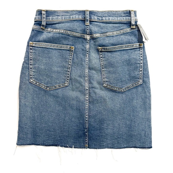 Wilfred Free | NWT Tanit Denim Cut Off Skirt Size 4 Medium Wash Aritzia - Picture 6 of 8
